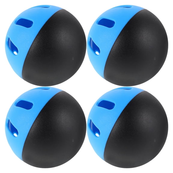 FOMIYES 4Pcs Soft Hollow Baseball Training Balls Durable Practice Equipment for Sports