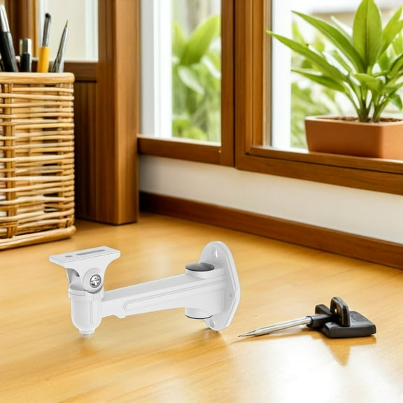 FOMIYES Adjustable 360 Degree White Camera Mount for Indoor and Outdoor Use