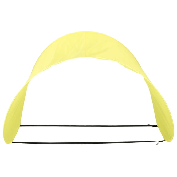 FOMIYES Inflatable Swimming Pool Shade Cover in Yellow for Stable Sun Protection