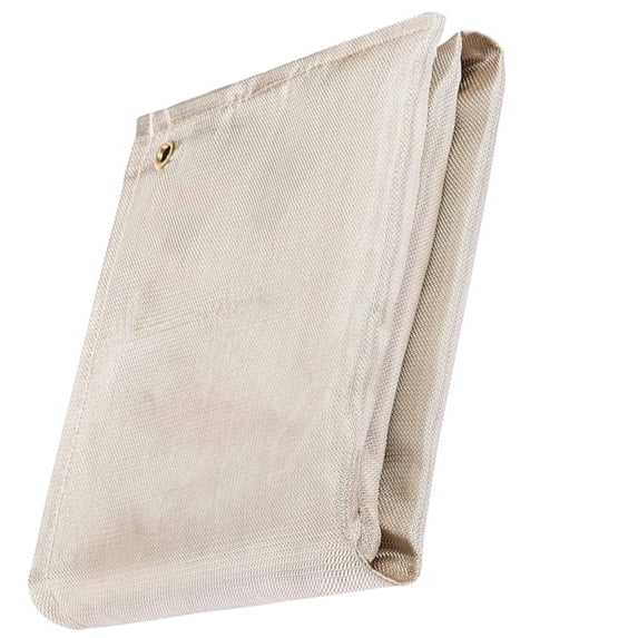 FOMIYES Khaki Fire Resistant Mat for Picnic Made of Fiberglass Ideal for Deck Courtyard and Lawn 20x30 inches