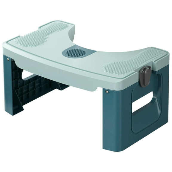 FOMIYES Kitchen Toilet Stool Squat Folding Extended Sitting Footstool
