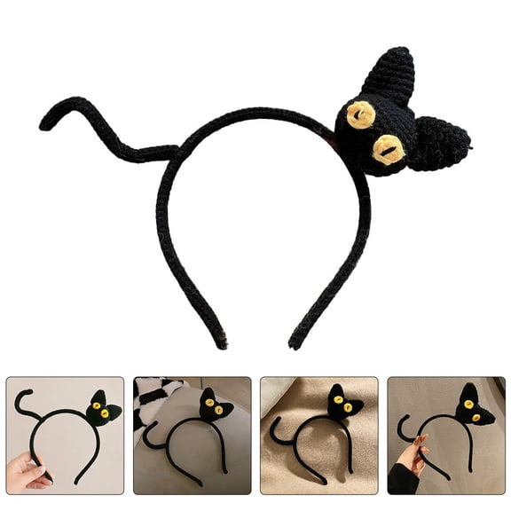 FOMIYES Black Cat Headpiece, Elegant Costume Accessory for Everyday Wear, Party, , Cosplay, Comfortable Fit