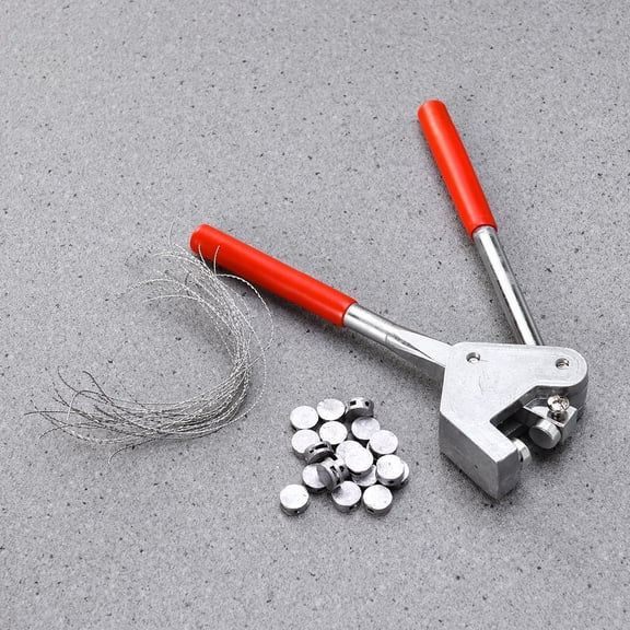 FOMIYES Lead Sealing Pliers Steel Plastic Portable Logistics Seal Tool Kit for Gas Meter and Computer