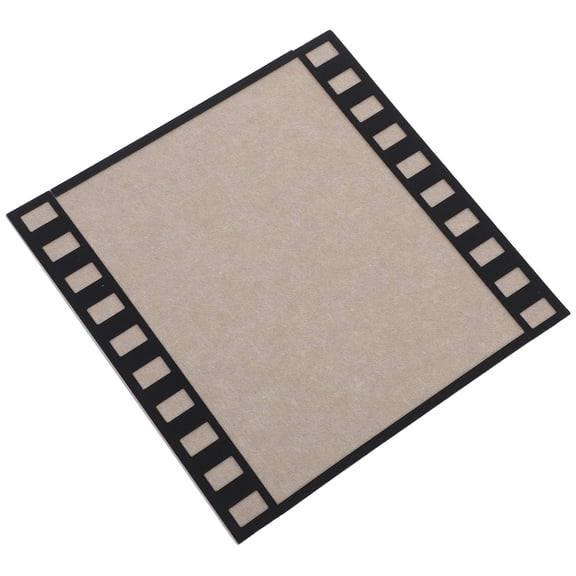 FOMIYES Lightweight Felt Memo Board with Hook and Loop for Easy Repositioning in Khaki