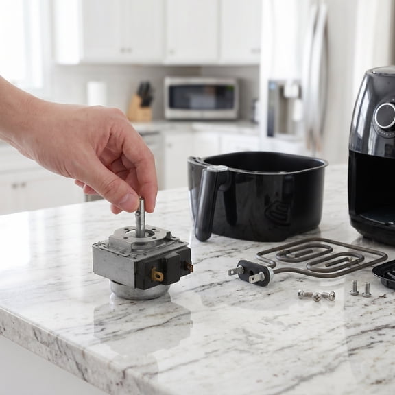 FOMIYES Luxshiny Compact Mechanical Kitchen Timer with Alarm Bell for Baking and Cooking Appliances