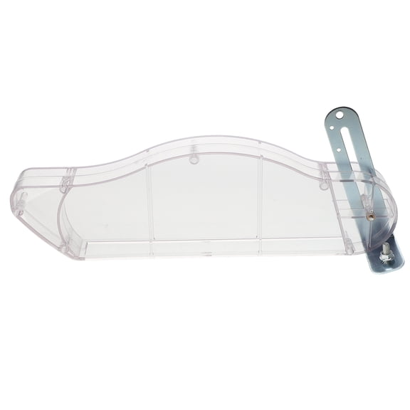 FOMIYES Universal Table Saw Guard Clear Plastic Dust Cover for Circular Saw Accessories