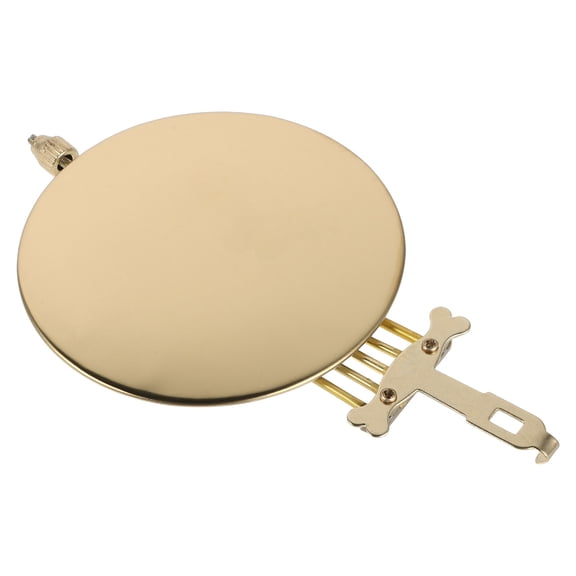 FOMIYES Sturdy Golden Metal Pendulum for Accurate Timekeeping in Retro Clocks