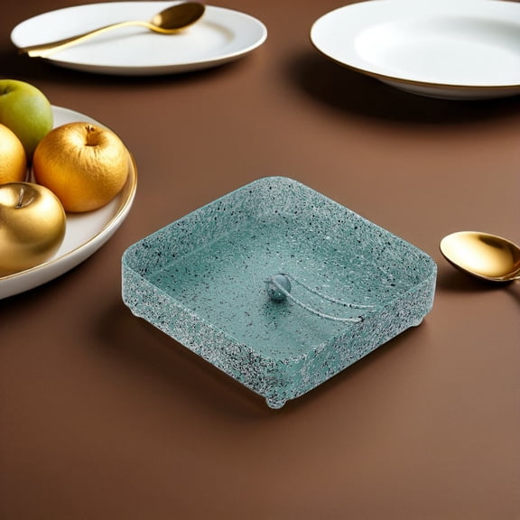 FOMIYES Metal Weighted Napkin Holder for Paper Napkins with Antique Finish for Kitchen and Dining Table