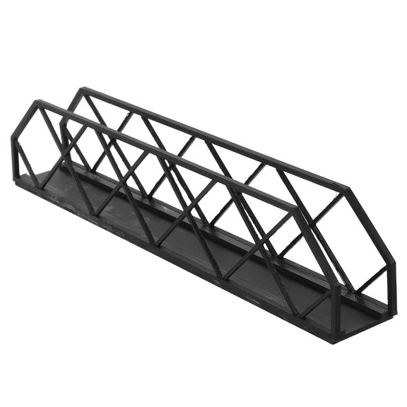 FOMIYES Model Railway Bridge Grey Plastic Injection Molded for Train Layout Scenery Decoration