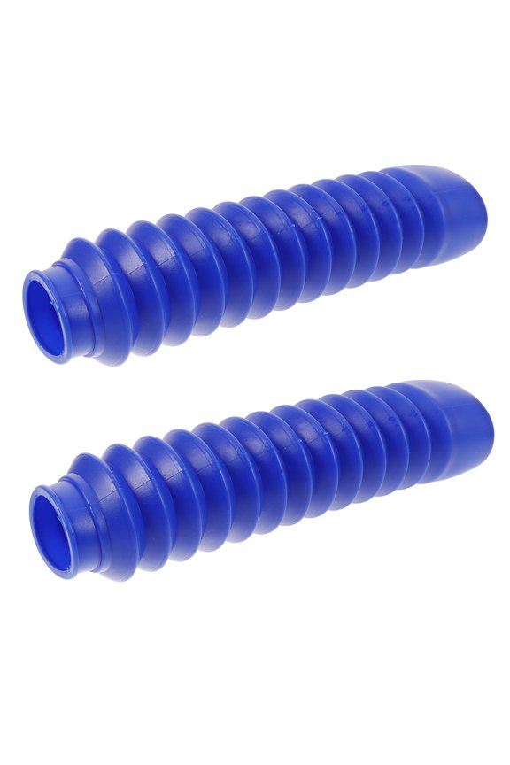 Motorcycle Scooter Front Fork Boot Blue Universal Fork Guard Protector for Dirt Bike Shock Absorber