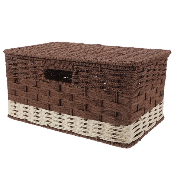 FOMIYES Shelf Basket Storage Box Coffee Iron 1Pack