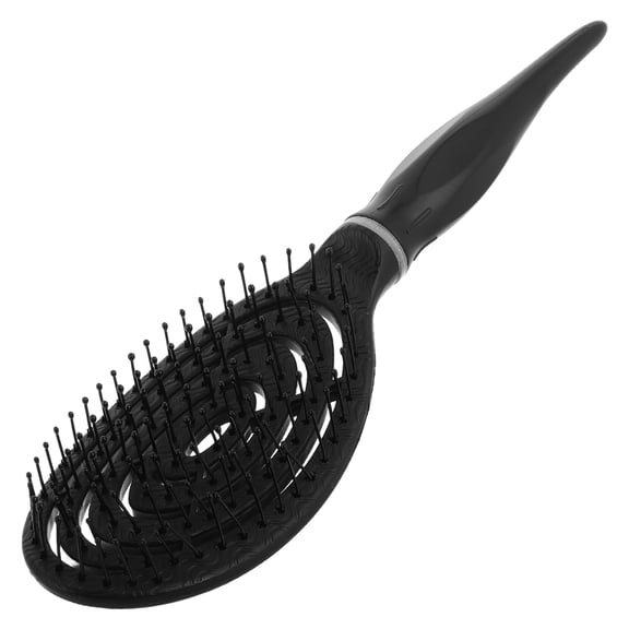 FOMIYES Multifunctional Comb for Women Plastic Detangling Comb Black Hair Styling 1Set