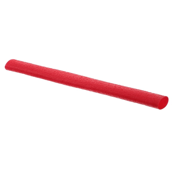 FOMIYES Silicone Pool Cue Protector Sleeve Red for Non Slip Grip and Reusable Billiard Accessories