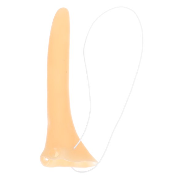 FOMIYES Nose Decoration Khaki Long Pointy For Themed Parties and Cosplay 1Pcs