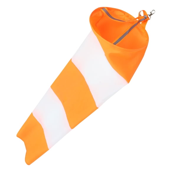 FOMIYES Orange Reflective Windsock for Outdoor Use Wind Direction Bag in Oxford Cloth Material