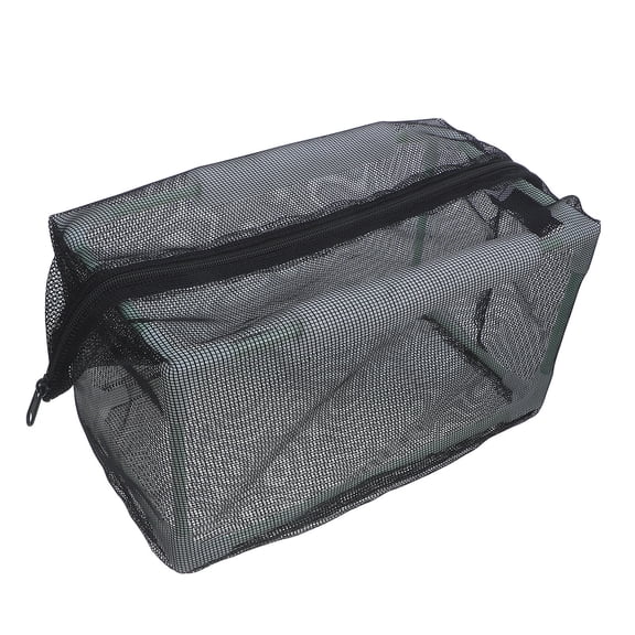 FOMIYES PP Frame Mesh Fish Breeding Box Black for Aquarium Easy Spawn Protection