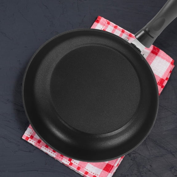 FOMIYES Non Stick Saucepan with Flat Bottom and Heat Resistant Handle for Kitchen Use