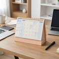 FOMIYES Desk Block Calendar Monthly Organizer for Office Home School ...