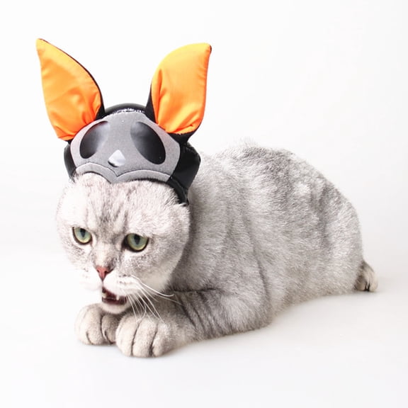 FOMIYES Pet Cat Bat Ears Headband, Cute Costume Accessory, Soft Decorative Hair Hoop for Cats, , 1 Set