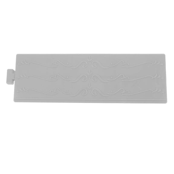 FOMIYES Plastic Small Curb Ramp Grey Nonslip Surface for Robot Vacuum and Garage Use