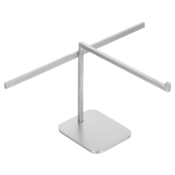 FOMIYES -Plated Stainless Steel Eyewear Display Stand, Glasses Holder Rack for Sunglasses, Optical Shop Counter