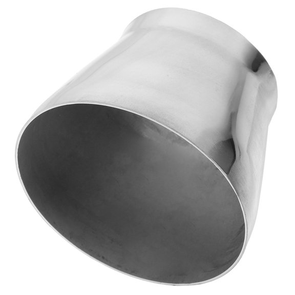 FOMIYES Flagpole Section Adapter Joint Plated Silver Stainless Steel Connector for Home Use