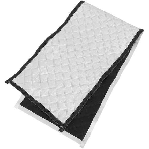 FOMIYES Plated Silver Waterproof Insulated Refrigerator Cover for Home with Sun Protection and Durable Freezer Wrap
