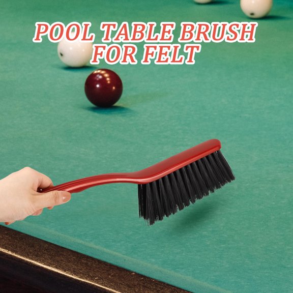 FOMIYES Billiard Table Brush Multiuse Pool Table Felt Cleaning Accessory