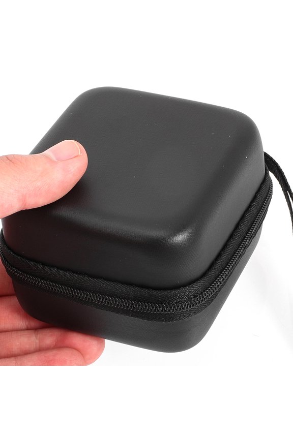 Black Yoyo Holder Case Set, Compact 3.5x3.1in Protective Storage for Yoyo Accessories