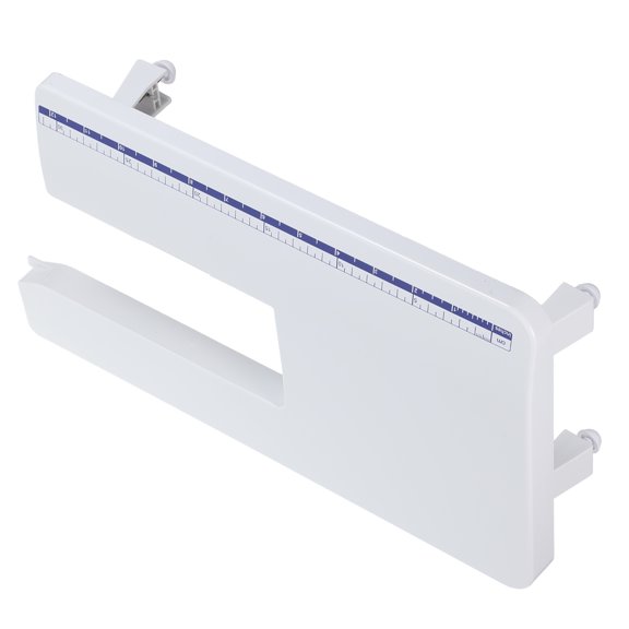 FOMIYES Portable White Plastic Sewing Extension Table with Scale Markings for Accurate Cutting