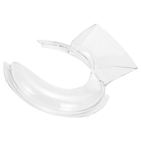 FOMIYES Pouring Shield For Mixing Bowls Transparent PCTG Anti-splash Stand Mixer Tilt-head Design 1Pcs