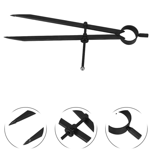 FOMIYES Precision Carpenter Compass Drawing Tool for Technical and Engineering Drafting Tasks