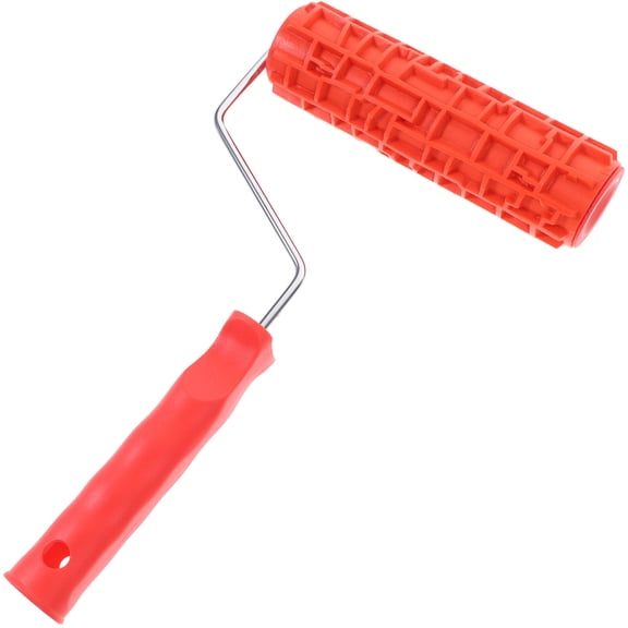 FOMIYES Durable Wall Decoration Painting Roller with Clear Embossing Texture