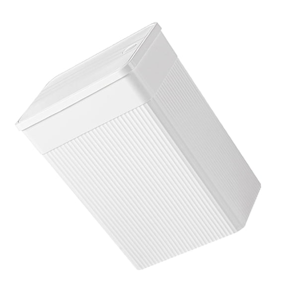 FOMIYES Press Type Waste Paper Bin Large Capacity Garbage Container for Bedroom and Office Use