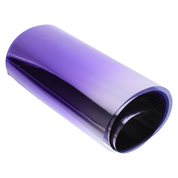 FOMIYES Purple Car Light Tint Film for Exterior Lights with PET Material Resists Fading 1 Roll