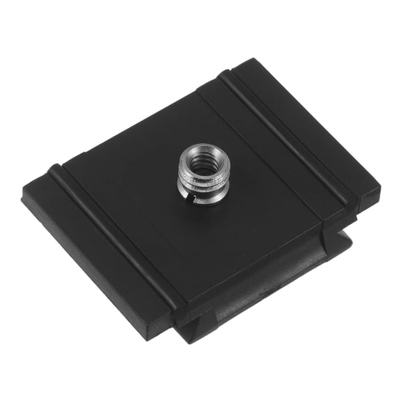 FOMIYES Durable Camera Quick Release Plate Black for Dslr and Mirrorless