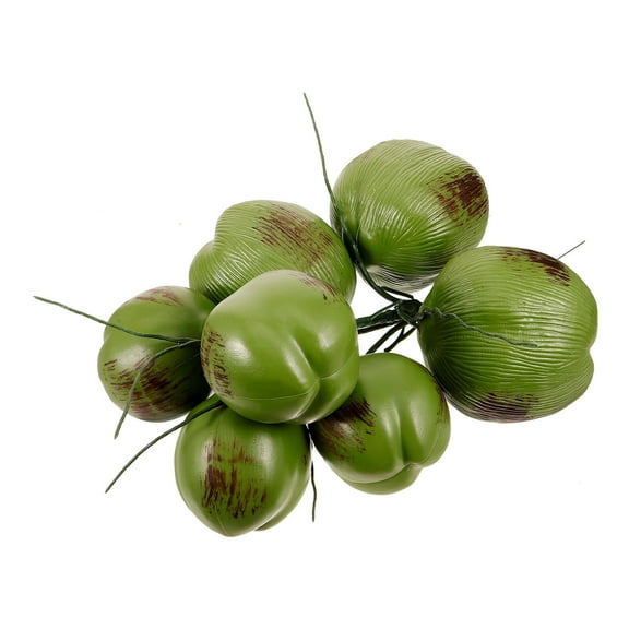 FOMIYES Realistic Simulation Fruit Model Artificial Coconuts for Kitchen and Party Use