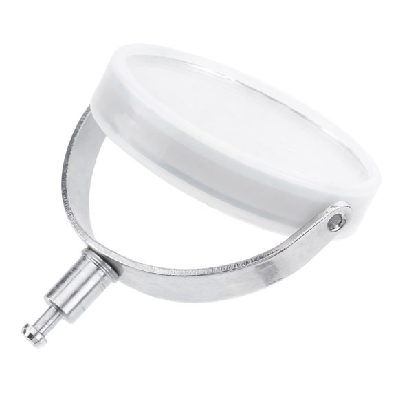 FOMIYES Reflector Mirror for Microscope Replaceable Stainless Steel Glass