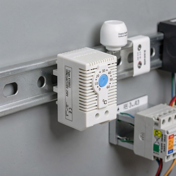 FOMIYES Reliable Mechanical Temperature Controller with Normally Open Switch for Cabinet Cooling and Heating