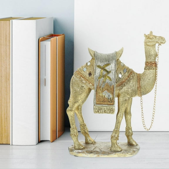 FOMIYES Resin Camel Sculpture Modern Middle Style Camel Shelf Decor