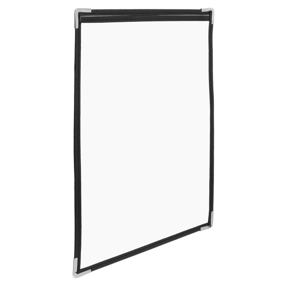 FOMIYES Restaurant Menu Holders Menu Holder Transparent PVC 1Set for Cafes