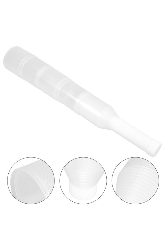 Retractable Transparent PVC Umbrella Sleeve for Straight Handle with Drip Free and Travel Friendly