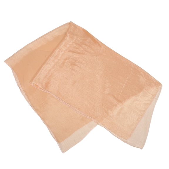 FOMIYES Reusable Beige Photography Backdrop Curtain with Iridescent Sheer Fabric for Product and Portrait Shoots