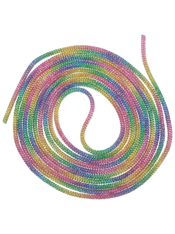 Rhinestone Glitter Shoelaces with Core for DIY Hoodie Drawstring