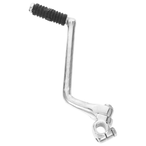 FOMIYES Steel Motorcycle Shift Lever Plated Silver Gear Shifter Foot Lever for Efficient Engine Performance