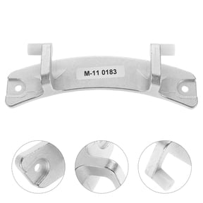 FOMIYES Metal Replacement Door Handle for Drum Washing Machine, Washer Lock and Latch for Home Use
