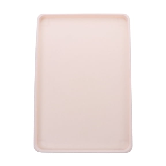 FOMIYES Plastic Rectangular Serving Tray Anti Smash Non Slip for Hotel Use