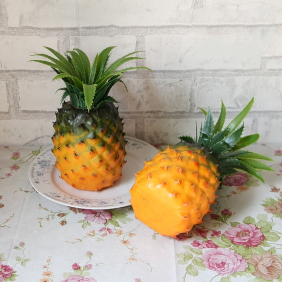 FOMIYES Simulation Pineapple Artificial Fruit Model for Photography Props 1 Pc