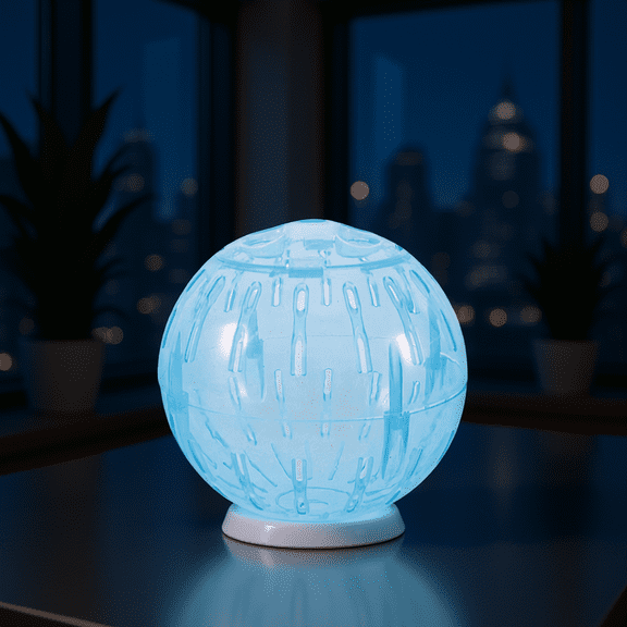 FOMIYES Sky Blue Hamster Rolling Ball for Small Pets with Active Movement and Portable Design