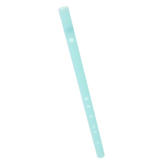 FOMIYES Sky Blue Resin Beginner Dizi Flute E Key Lightweight Portable Chinese Flute for School Music Lessons